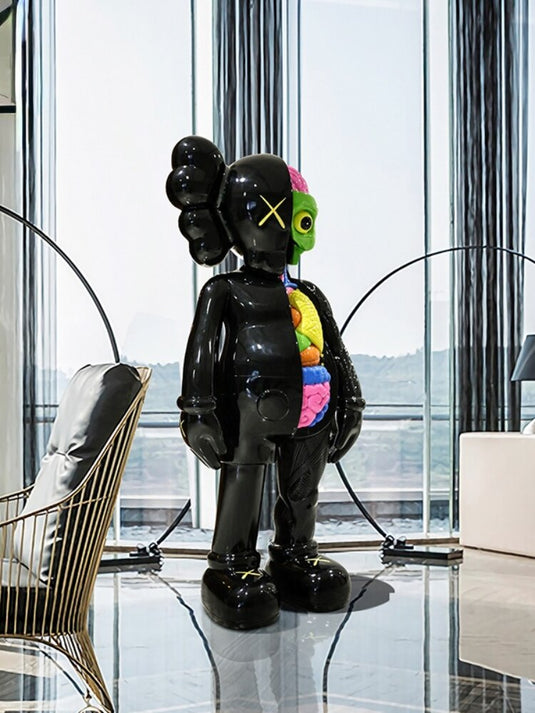 4 Foot Dissected: KAWS Statue Big Online - Limited Stock-GraffitiWallArt