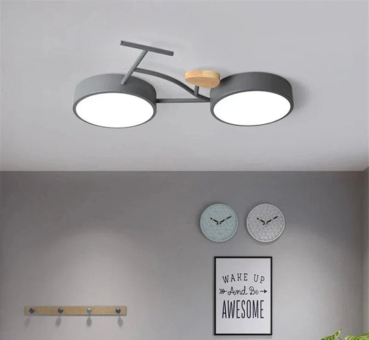 Bicycle Light for Kids Room - GraffitiWallArt