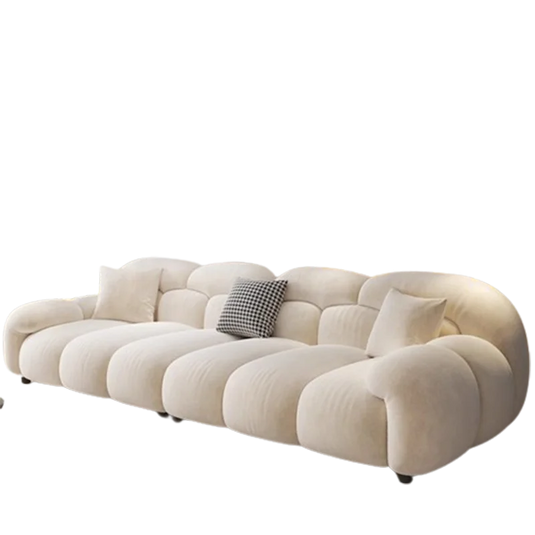 Minimalist Lazy Luxury Living Room Sofa Set - GraffitiWallArt