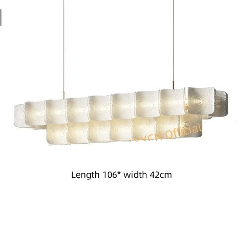 Acrylic Chandelier: Elegant Lighting Fixture-GraffitiWallArt