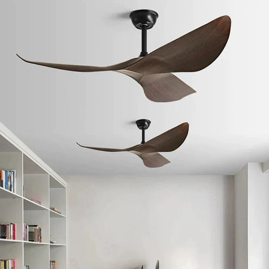 Acrylic Wood Finish Designer Ceiling Fan-GraffitiWallArt