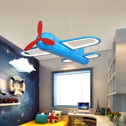 Aeroplane Helicopter Ceiling Light - Aviation-Inspired Decor-GraffitiWallArt