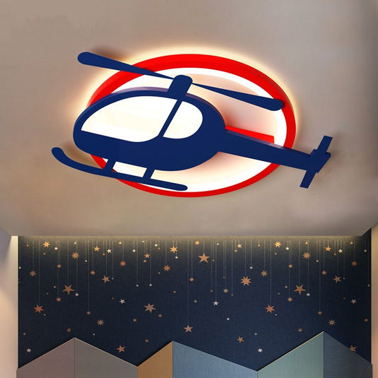 Airplane Ceiling Light - Illuminate Your Space in Style.-GraffitiWallArt