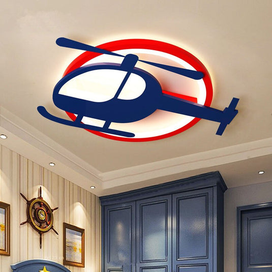 Airplane Ceiling Light - Illuminate Your Space in Style.-GraffitiWallArt