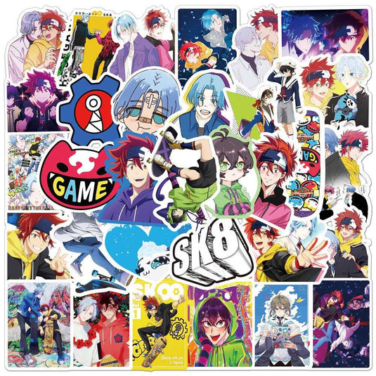 Anime Stickers Pack: Explore Vibrant Designs-GraffitiWallArt