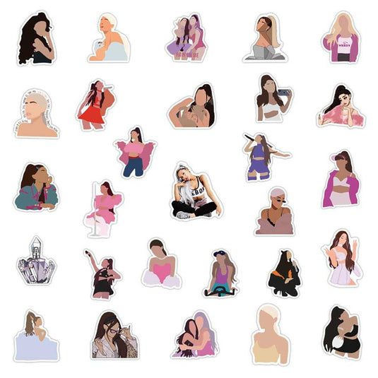 Ariana Grande Stickers - Express Your Fandom-GraffitiWallArt