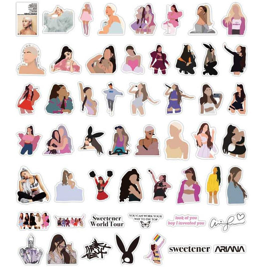 Ariana Grande Stickers - Express Your Fandom-GraffitiWallArt