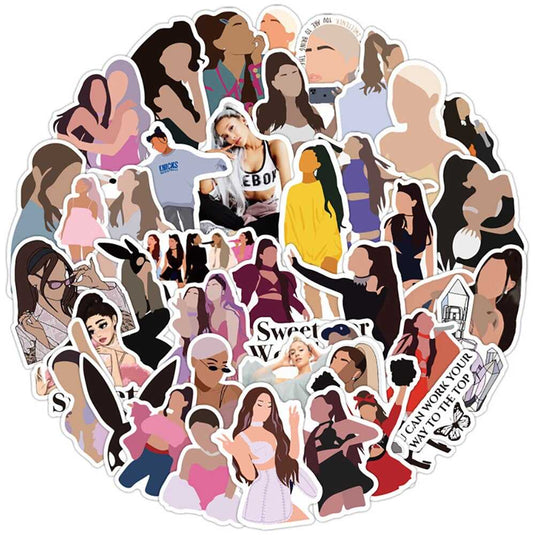 Ariana Grande Stickers - Express Your Fandom-GraffitiWallArt