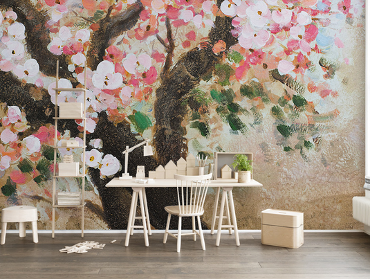 Artistic Tree Large Wallpaper Murals-GraffitiWallArt