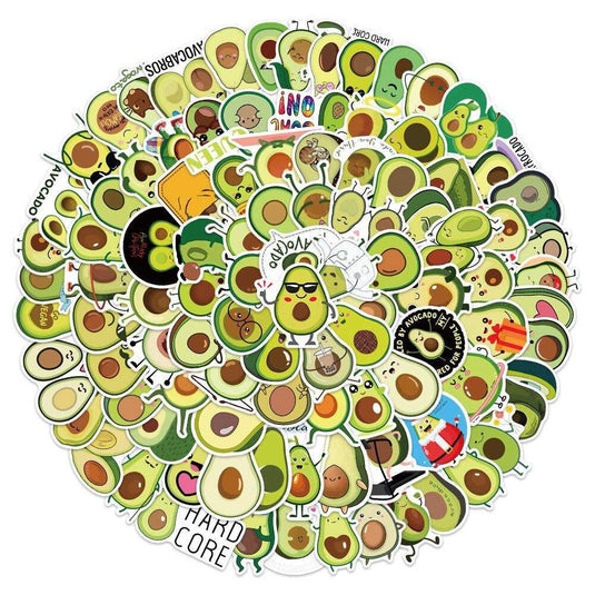 Avocado Famous Sticker Bundle - Waterproof Stickers-GraffitiWallArt