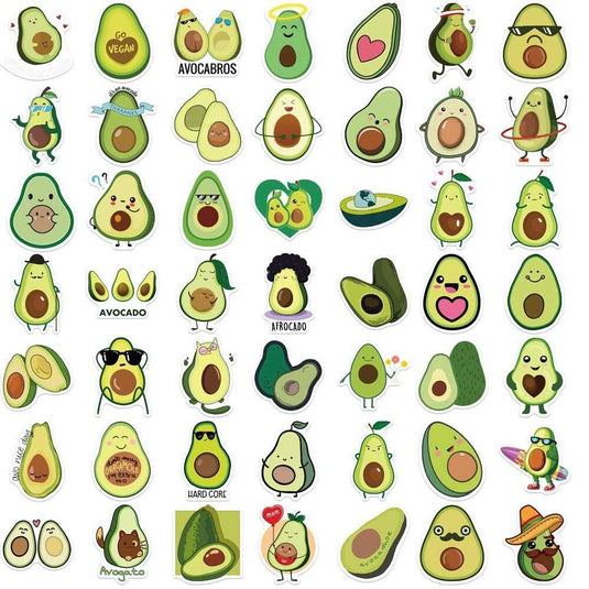 Avocado Famous Sticker Bundle - Waterproof Stickers-GraffitiWallArt