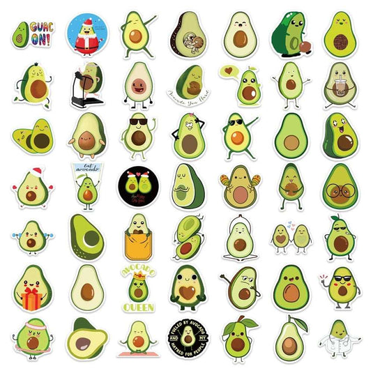 Avocado Famous Sticker Bundle - Waterproof Stickers-GraffitiWallArt