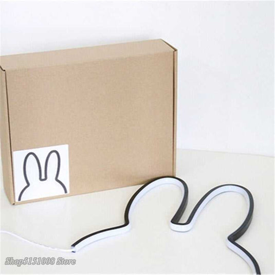 Baby Rabbit Night Lights USB Powered LED Lamp-GraffitiWallArt