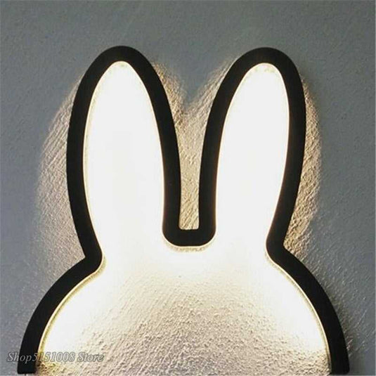 Baby Rabbit Night Lights USB Powered LED Lamp-GraffitiWallArt