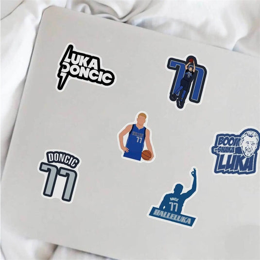 Basketball Stickers Pack - NBA Stars Waterproof Famous Bundle-GraffitiWallArt