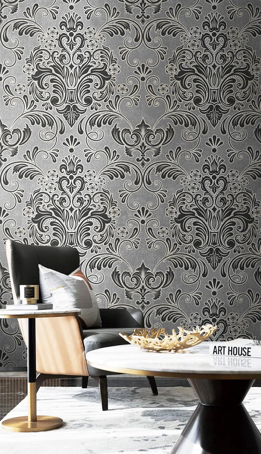 Bohemian Royal Touch Wallpaper Mural-GraffitiWallArt