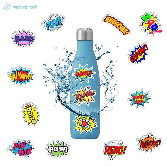 Boom Bam Stickers Pack: Express Your Style-GraffitiWallArt