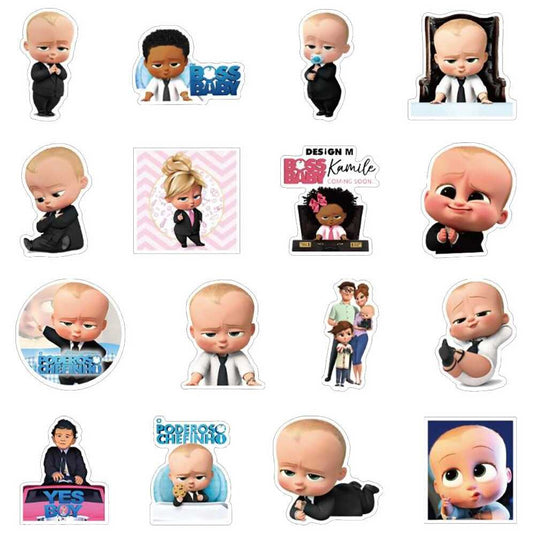 Boss Baby Stickers Pack: Playful & Fun Sticker Set-GraffitiWallArt