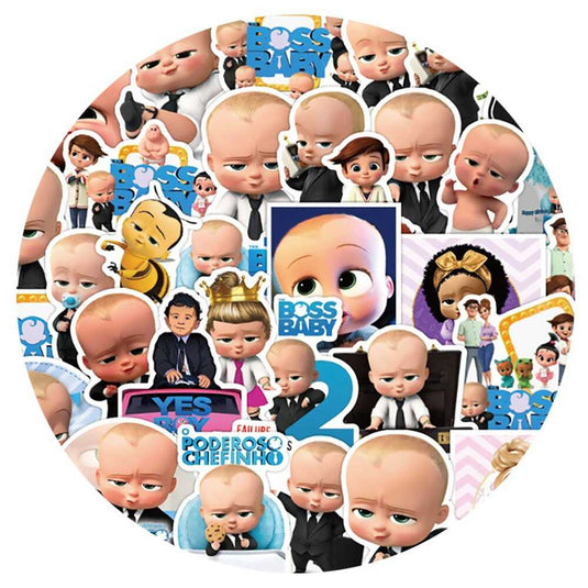 Boss Baby Stickers Pack: Playful & Fun Sticker Set-GraffitiWallArt