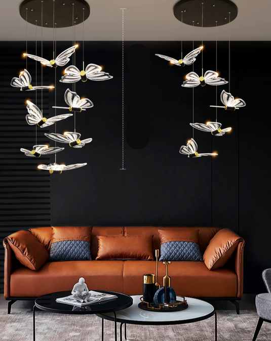 Butterfly Chandelier - Exclusive and Elegant Décor.-GraffitiWallArt