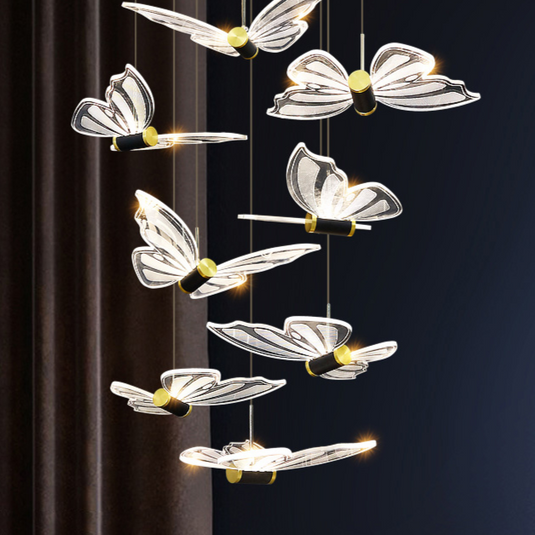 Butterfly Chandelier - Exclusive and Elegant Décor.-GraffitiWallArt