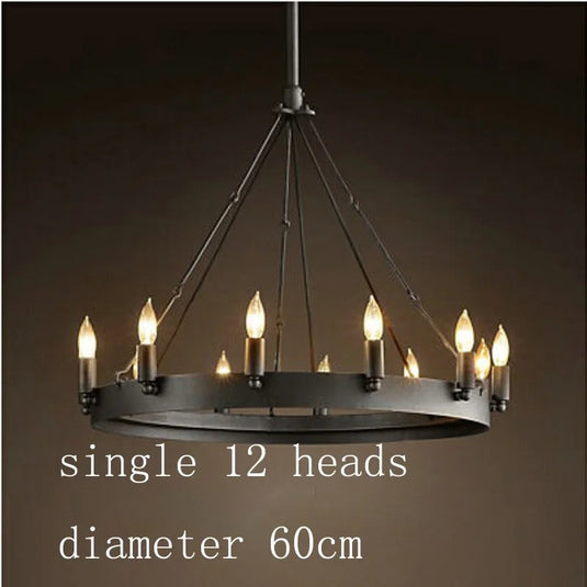 Candle Chandelier: Illuminating Elegance and Charm-GraffitiWallArt