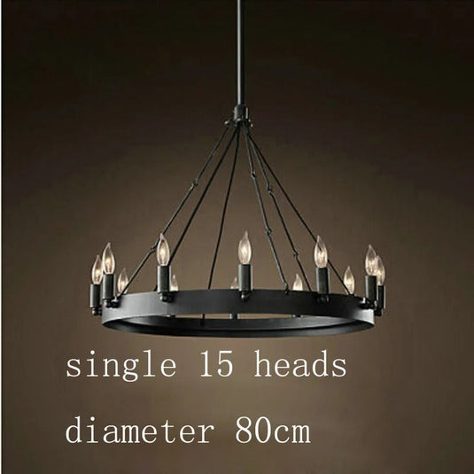 Candle Chandelier: Illuminating Elegance and Charm-GraffitiWallArt