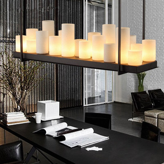 Candles Chandelier: Illuminate Your Space with Elegance-GraffitiWallArt