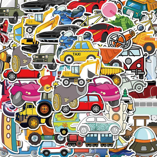 Cars Stickers Pack - Exclusive Car Decals-GraffitiWallArt