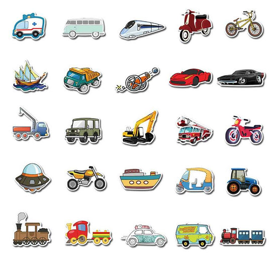 Cars Stickers Pack - Exclusive Car Decals-GraffitiWallArt