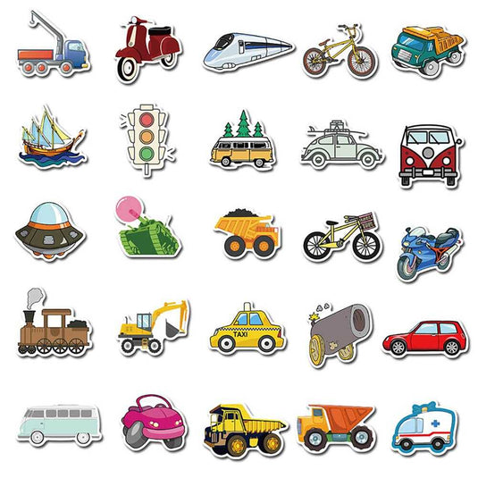 Cars Stickers Pack - Exclusive Car Decals-GraffitiWallArt