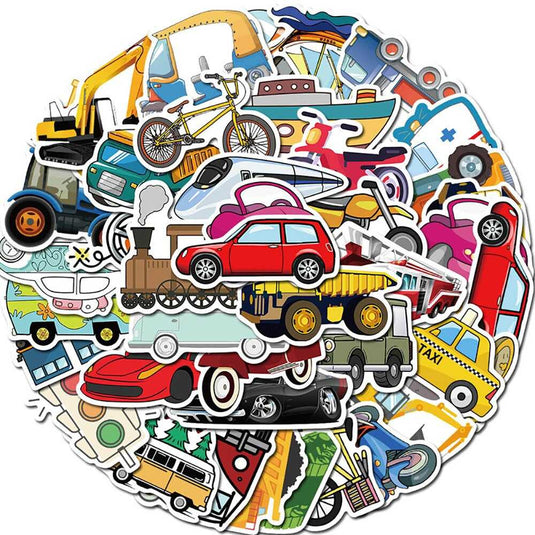 Cars Stickers Pack - Exclusive Car Decals-GraffitiWallArt