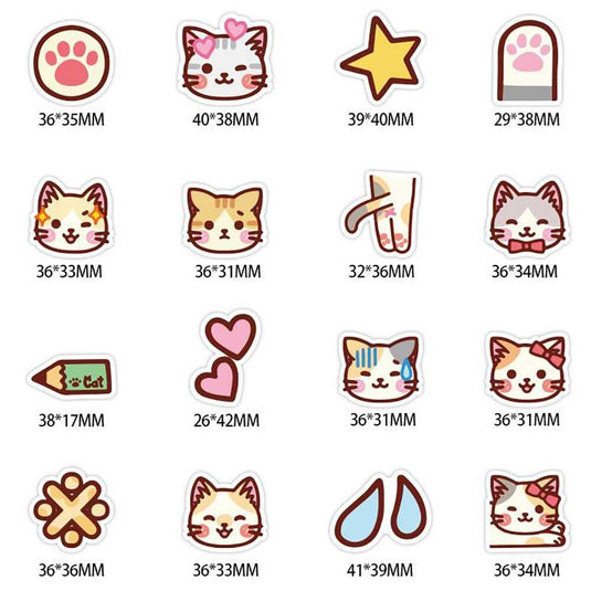 Cat Girl Stickers Bundle - Famous and Waterproof Stickers-GraffitiWallArt