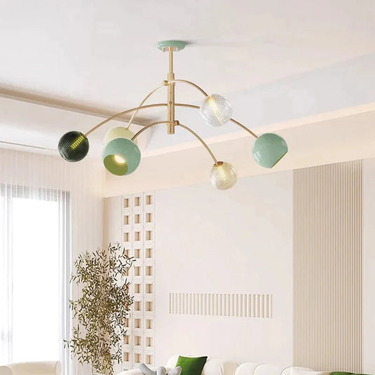 Classy Pendants Living Room Chandelier lighting-GraffitiWallArt