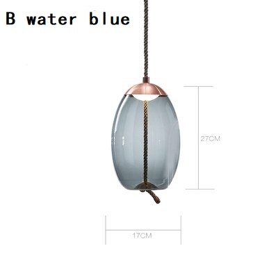 Clear Glass Pendant Light for Captivating Ambiance-GraffitiWallArt