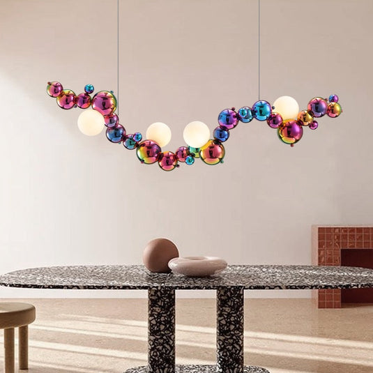 Colourful Chandelier Indoor Decor Hanging Lights-GraffitiWallArt