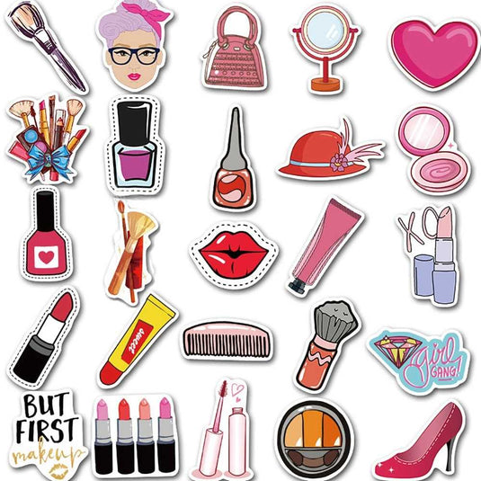 Cosmetics Stickers: The Best Way to Beautify-GraffitiWallArt