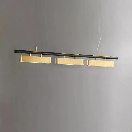 Creative Black Gold Combination Hanging Lamp-GraffitiWallArt