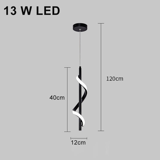 Creative Modern LED Pendant Lamp for Dining Room, Kitchen, Bedroom-GraffitiWallArt