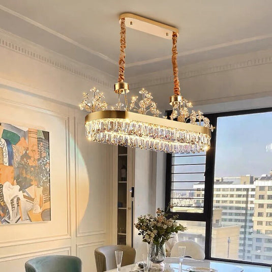 Crystal Ceiling K9 Crystal Grand Chandelier: Elegant Lighting Fixture-GraffitiWallArt