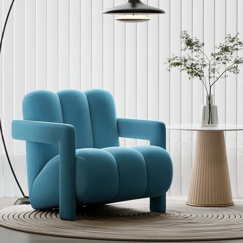 Cushioned Arm Chair: The Ultimate Comfort for Relaxing-GraffitiWallArt