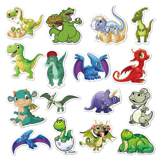 Cute Dinosaur Stickers - Dinosaur Stickers for Kids-GraffitiWallArt