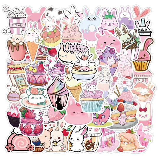 Cute Drink Stickers Pack: Adorable Beverage-GraffitiWallArt