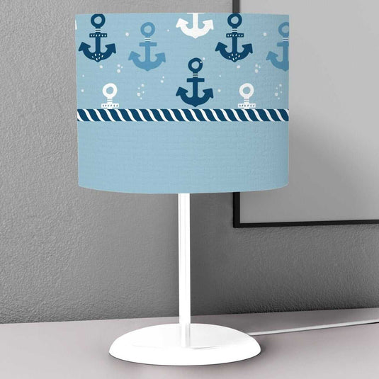 Cute Tiny Sailor Teddy Bear Kids Bedroom Night Lamp-GraffitiWallArt