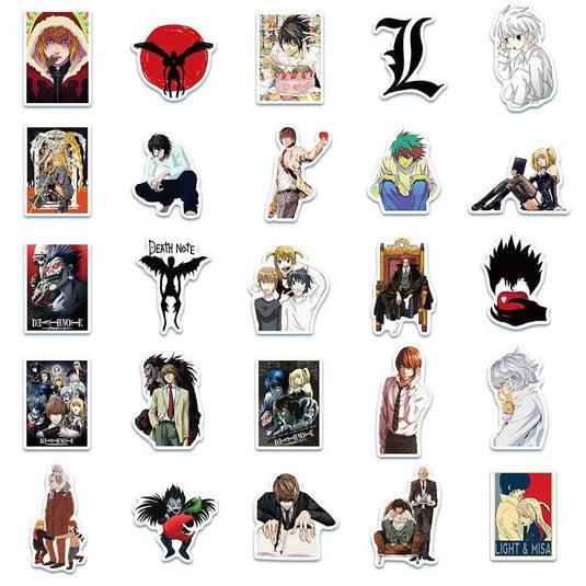 Death Note Stickers Bundle - Famous and Waterproof-GraffitiWallArt