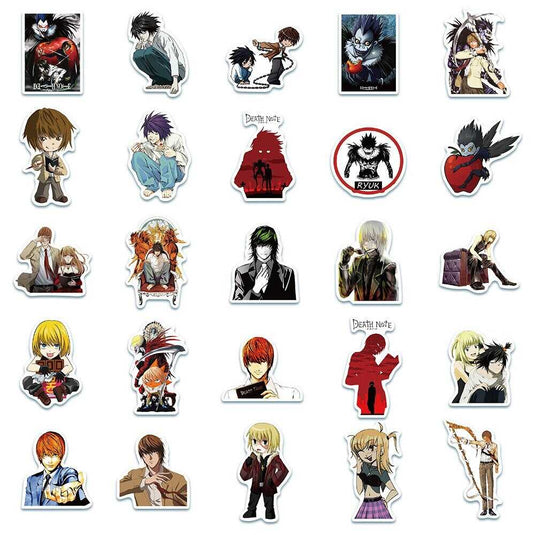 Death Note Stickers Bundle - Famous and Waterproof-GraffitiWallArt