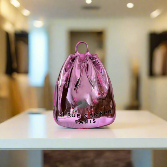 Designer Bag Electroplated Resin Glass Sculpture-GraffitiWallArt