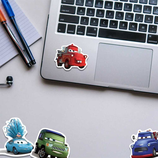 Disney Cars Sticker Pack - Famous Waterproof Bundle-GraffitiWallArt