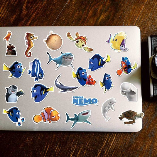 Disney Cartoon Stickers - Finding Nemo Stickers-GraffitiWallArt