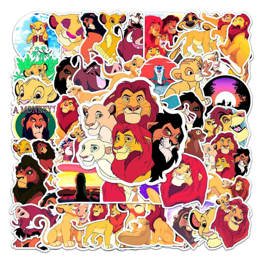 Disney Cartoon The Lion King Graffiti Stickers-GraffitiWallArt